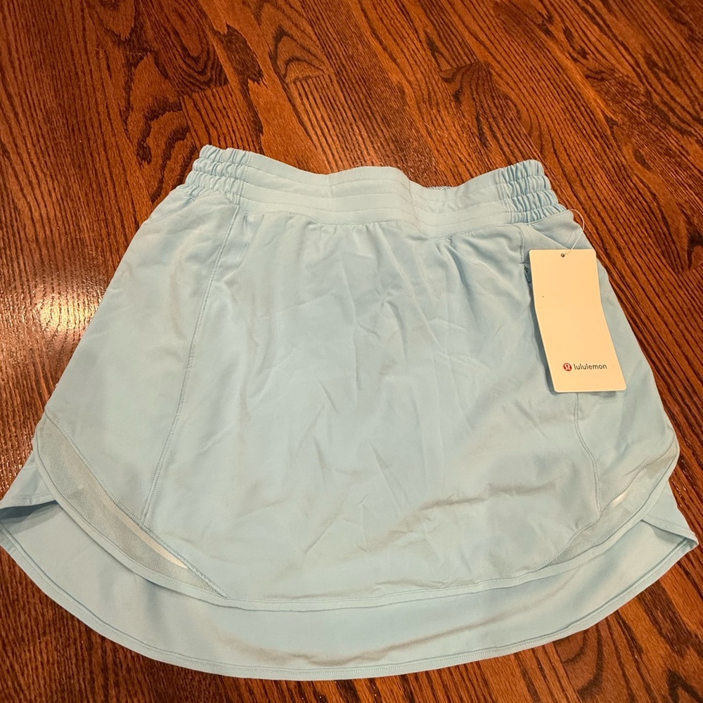 lululemon athletica Light Blue Mini Skirt